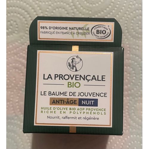 Baume De Nuit La Provençale Bioanti-Âge Regénérant 50ml 