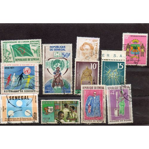 Sénégal Timbres Divers