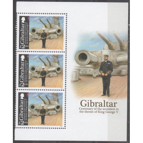 Gibraltar Timbre Le Roi George V