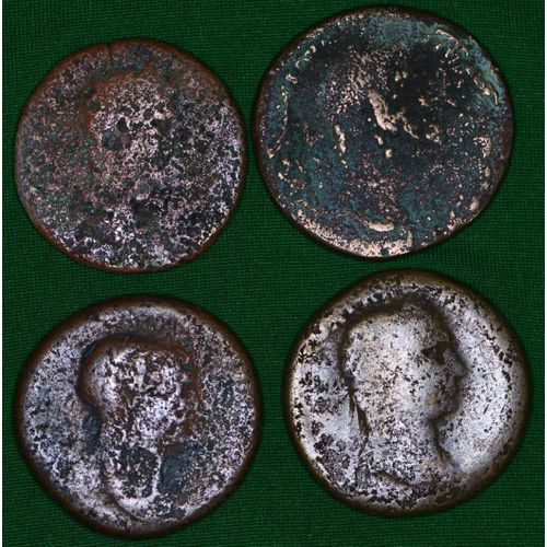 Rome - Lot De 4 Sesterces - 25-1834