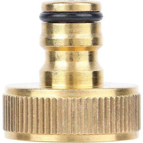 SHIBA-G1 Adaptateur de Tuyaux d'Eau, Connexion Rapide en Laiton, Adaptateur pour Raccordement de Tuyau d¿Arrosage, Adaptateur File[1
