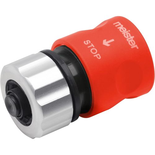 SHIBA-9924840 Raccord de Tuyau 12,7 mm (1/2"") ¿ Bouchon d'eau intégré ¿ en Aluminium ¿ Surface Douce au Toucher ¿ Étanche ¿ Connec[1
