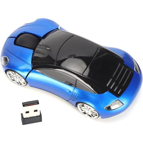 SHIBA-Souris sans Fil Portable 2,4 G en Forme de Voiture avec Récepteur USB, Positionnement Optique Précis, Conception Ergonomique[9