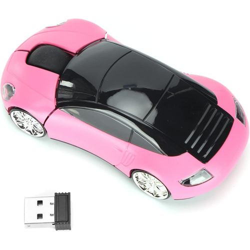 SHIBA-Souris sans Fil Portable 2,4 G en Forme de Voiture avec Récepteur USB, Positionnement Optique Précis, Conception Ergonomique[9