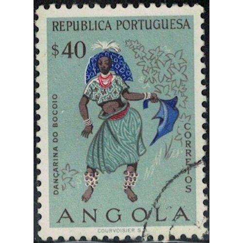 Angola 1957 Danseuse Dançarina Do Bocoio Y&T Ao 395 Su