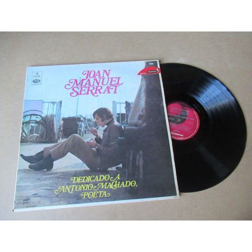 Joan Manuel Serrat Dedicado A Antonio Machado - Poeta Odeon Pops Argentine Lp 1970