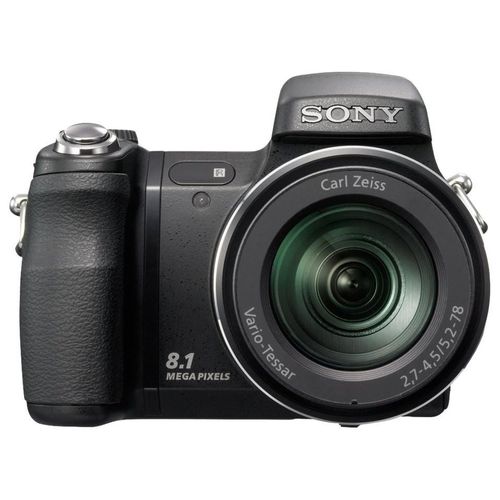 Appareil photo CompactH9B - Appareil photo numérique - compact - 8.1 MP - 15x zoom optique - Carl Zeiss - flash 31 Mo - noir