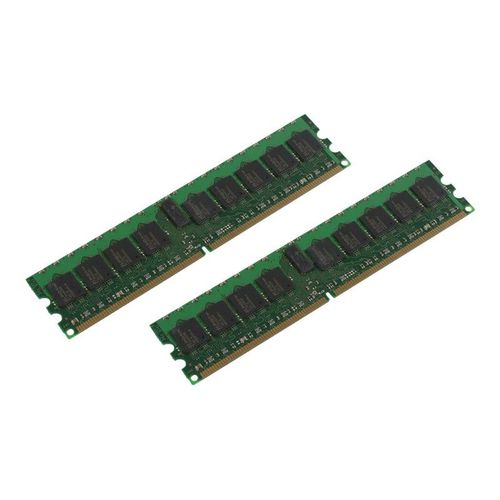 CoreParts - DDR2 - kit - 16 Go: 2 x 8 Go - DIMM 240 broches - 667 MHz / PC2-5300 - mémoire enregistré - ECC - pour Dell PowerEdge 2970, 6950, M605, M805, M905, R300, R805, R905, T300, T605