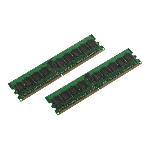 CoreParts - DDR2 - kit - 16 Go: 2 x 8 Go - DIMM 240 broches - 667 MHz / PC2-5300 - mémoire enregistré - ECC