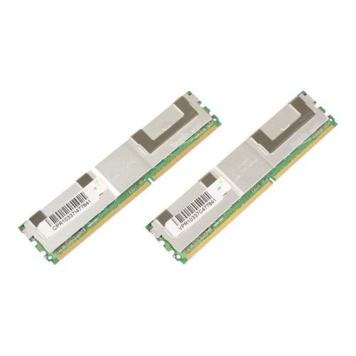 CoreParts - DDR2 - kit - 8 Go: 2 x 4 Go - FB-DIMM 240-pin - 667 MHz / PC2-5300 - Pleinement mémorisé - ECC - pour IBM System x3650; Lenovo BladeCenter HS21; HS21 XM; System x3400; x3500; x3650