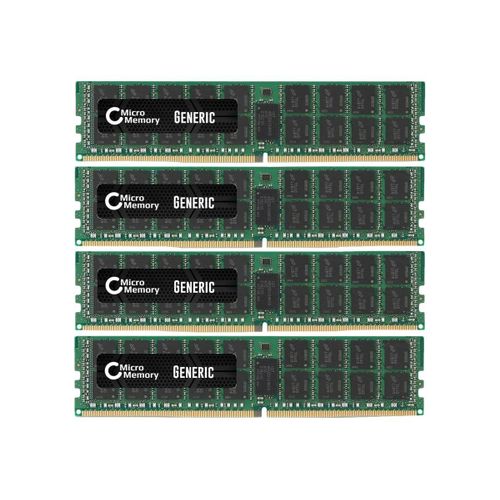 CoreParts - DDR4 - kit - 64 Go: 4 x 16 Go - DIMM 288 broches - 2133 MHz / PC4-17000 - 1.2 V - enregistré avec parité - ECC