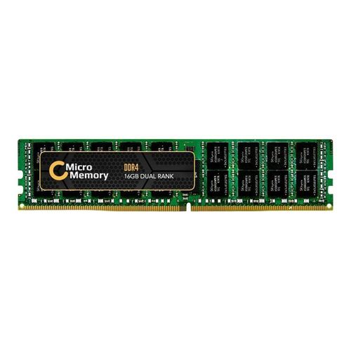 CoreParts - DDR4 - module - 16 Go - DIMM 288 broches - 2400 MHz / PC4-19200 - 1.2 V - mémoire enregistré - ECC