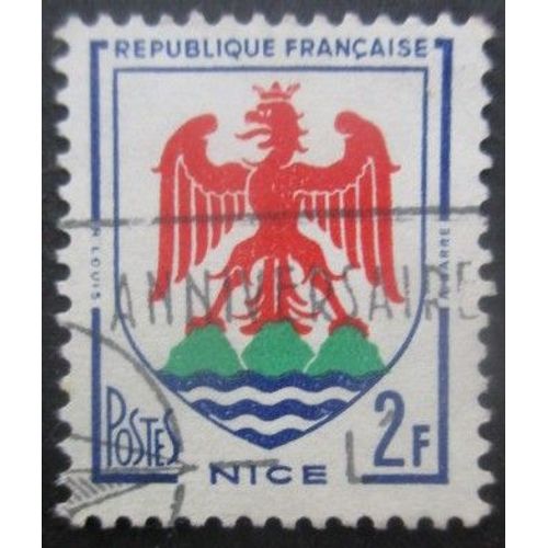 France N°1184 Armoirie De Nice Oblitéré