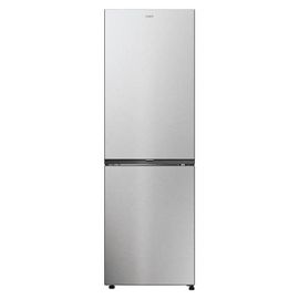 Réfrigérateur-congélateur Candy Fresco CNCQ2T618EX - congélateur bas - largeur : 59.5 cm - profondeur : 66.7 cm - hauteur : 185 cm - 355 litres - classe E - inox