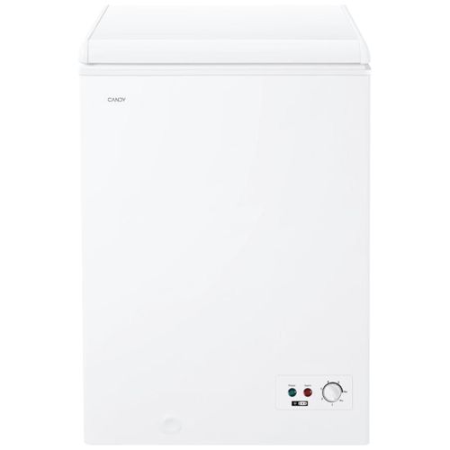 Congélateur coffre Candy Artico CCHH 100E - largeur : 54.5 cm - profondeur : 49 cm - hauteur : 84.5 cm - 97 litres - classe E - blanc