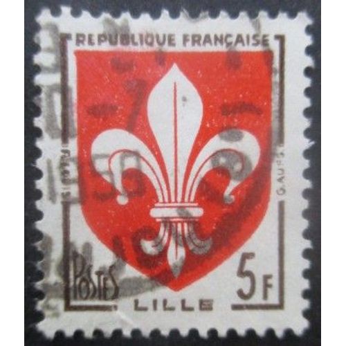 France N°1186 Armoirie De Lille Oblitéré