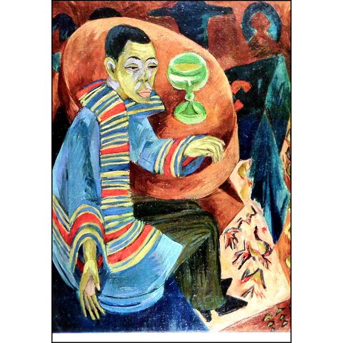 Kirchner Ernst Ludwig Lot Cartes Postales Tableaux Peinture