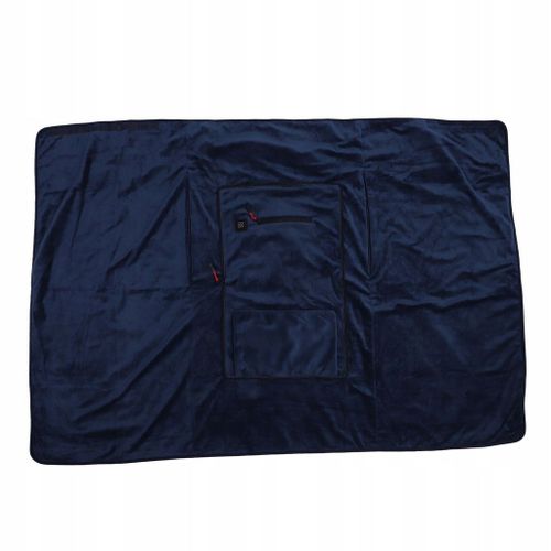 COUSSIN CHAUFFANT ÉLECTRIQUE NIVEAUX DE CHAUFFAGE BLEU