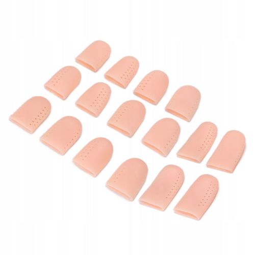 Housse de protection en gel élastique pour protège-doigts, lot de 16