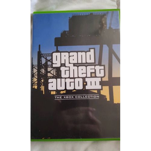 Jeu Xbox Grand Theft Auto Iii The Xbox Collection.