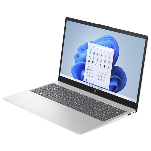 HP Laptop 15-fc0071nf - 15.6" Ryzen 5 7520U 16 Go RAM 512 Go SSD Argent AZERTY