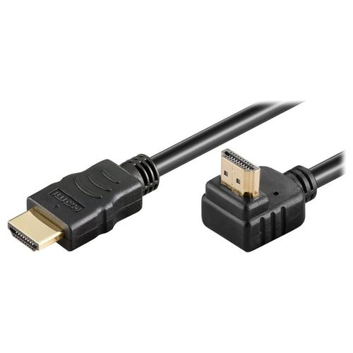 MicroConnect - Câble HDMI avec Ethernet - HDMI mâle pour HDMI mâle incliné - 2 m