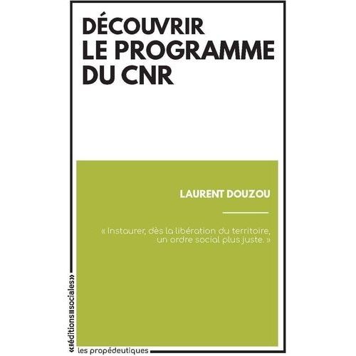 Découvrir Le Programme Du Cnr