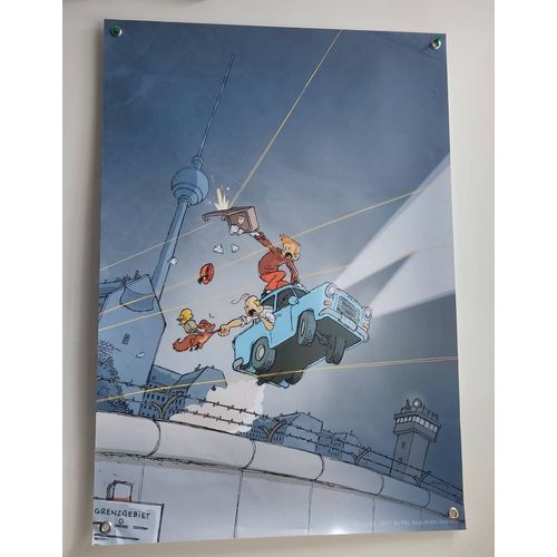 Spirou A Berlin Affiche Officielle Dupuis 2021