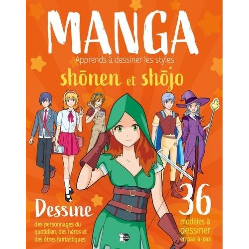 Manga - Apprends À Dessiner Les Styles Shonen Et Shojo