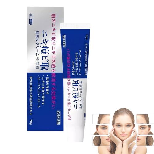 Crème Anti-Acné Lion Pair, 20 G, Gel Anti-Acné Japonais Naturel Pour Tous Types De Peau, Femmes Et Hommes
