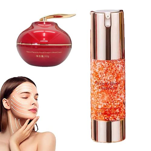 Crème Au Sang De Dragon Et Au Placenta, Crème Au Sang De Dragon Royal Et Au Rétinol, Crème Au Sang De Dragon Et Au Placenta, Crème Anti-Rides Raffermissante Pour Le Visage Et Au Rétinol, Crème Anti-Ri