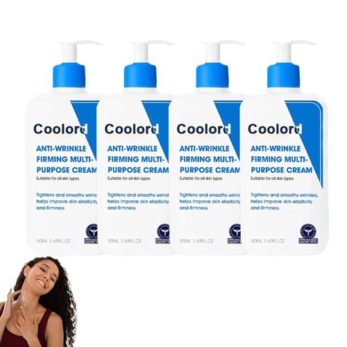 Crème Raffermissante Et Raffermissante Avancée Pour La Peau, Anti-Rides Et Raffermissante ¿ Restaure L'élasticité De La Peau (4 Pièces)