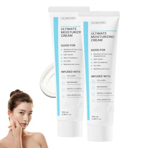 Crème Hydratante Ultime Youthful Formula, Crème Hydratante Ultime Youthful Formula, Crème Hydratante Visage Apaisante, Crème Hydratante Visage Réparatrice (2 Pièces) 