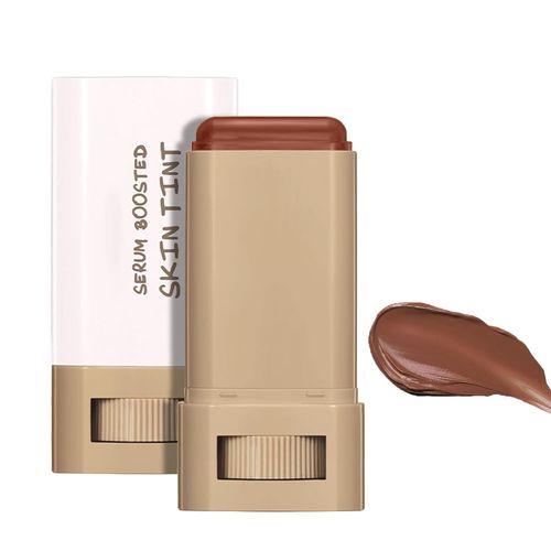 Baume Teinté Enrichi En Sérum - Hydratation 24 H, Fond De Teint En Stick, Baume Teinté Enrichi En Sérum, Couvrance Légère Et Modulable Pour Tous Types De Peau (02, Petit) 