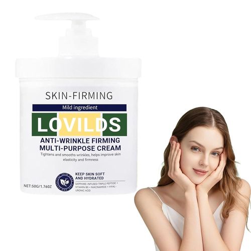 Lovilds Skin Tightener, Crème Raffermissante Et Rajeunissante Pour La Peau, Crème Raffermissante Et Antirides Avancée Lovilds Pour Tous Types De Peau (1 Flacon)