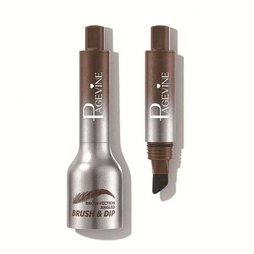 Crayon à sourcils - Crayon à sourcils avec pinceau carré Crayons à sourcils pour femmes avec pointe pinceau précise Créez un maquillage des sourcils naturel au quotidien, dure toute la journée