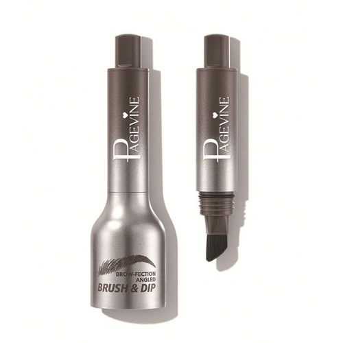 Crayon à sourcils - Crayon à sourcils avec pinceau carré Crayons à sourcils pour femmes avec pointe pinceau précise Créez un maquillage des sourcils naturel au quotidien, dure toute la journée
