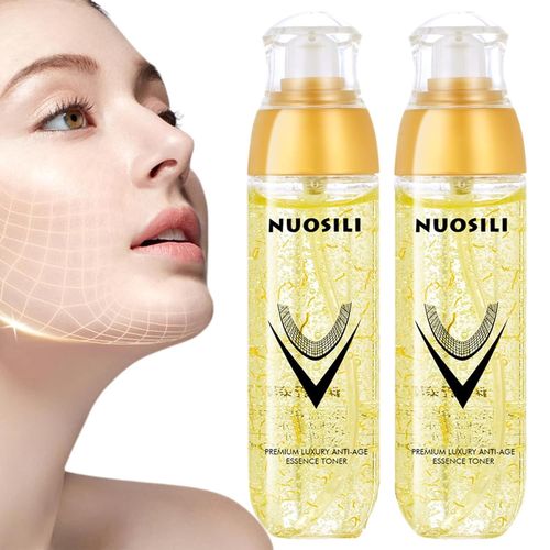 Spray Lifting Visage Nuosili, Élimine Les Rides En Quelques Secondes, Essence Anti-Âge Ecdoin, Spray Anti-Rides Visage Nuosili, Tonique Anti-Âge De Luxe Premium, Raffermissant/Hydratant/Hydratant (2 P