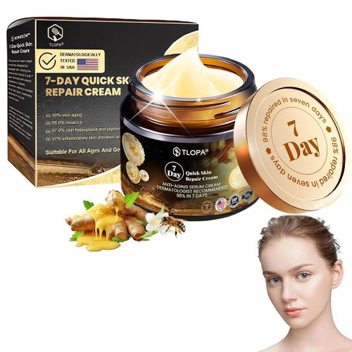 Crème De Soin Multi-Effets Tout-En-Un 7 Jours, Soin Réparateur Rapide 7 Jours Pour Tous Types De Peau (1 Pièce)