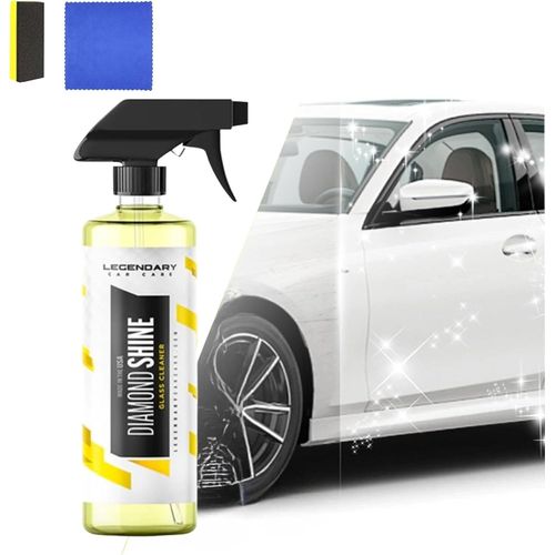 Nettoyant Vitres Legendary Diamond Shine, Nettoyant Vitres Legendary Diamond Shine Sparkle, Nettoyant Vitres Legendary Car Care Diamond Shine, Nettoyant Intérieur De Voiture Adapté À Toutes Les Voitur