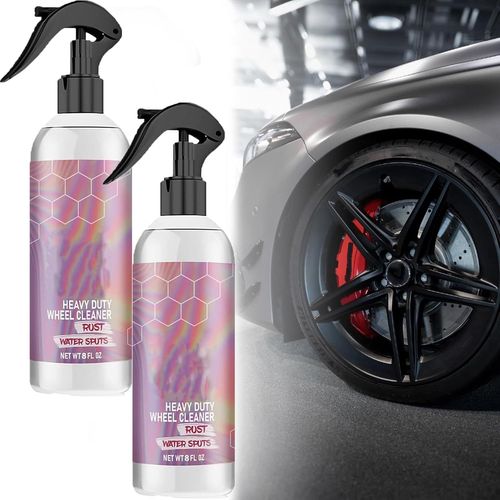 Nettoyant Vitres, Nettoyant Jantes Puissant, Détachant, Nettoyant Vitres Salle De Bain Pour Portes De Douche, Lavabos, Carrelages (2)
