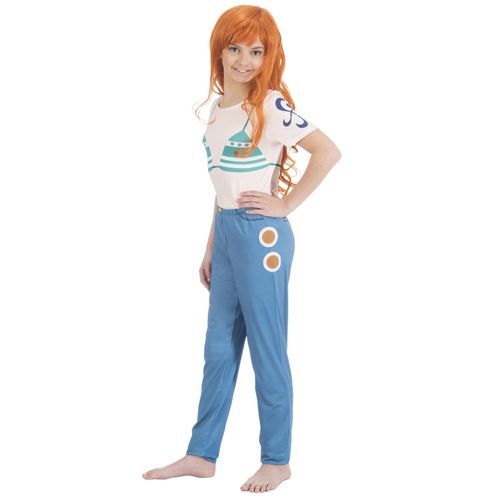 Déguisement Nami One Piece Enfant - Taille: 9 À 10 Ans (140 Cm)
