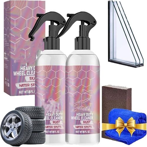 Nettoyant Vitres, Nettoyant Douche, Détachant Pour Salle De Bain, Jantes De Voiture (2)