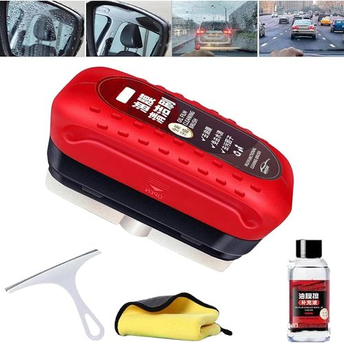 Nettoyant Vitres Athartle, Brosse Athartle, Planche De Nettoyage Pour Vitres Athartle, Lingette Anti-Huile Monobloc, Pour Voiture, Brosse De Nettoyage Anti-Pluie Et Anti-Buée Pour Tous Véhicules (1 Pi