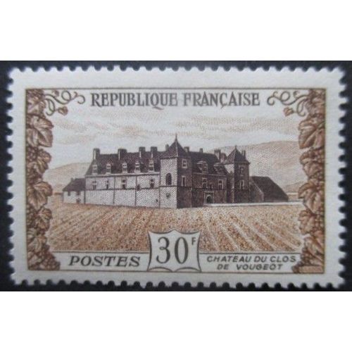 France N°913 Chateau Du Clos De Vougeot Neuf **