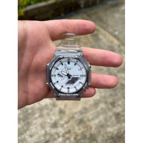 Montre G-Shock Blanche Transparente | Modèle Gma-S2100sk-7a 