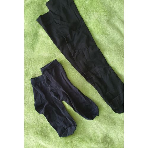 Lot Socquettes Et Chaussettes Noires