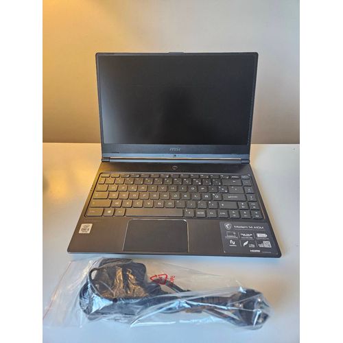 MSI Modern 14 A10M-671XFR - 14" Intel Core i5-10210U - 1.6 Ghz - Ram 16 Go - SSD 512 Go