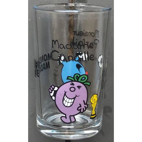 Verre A Moutarde Monsieur Madame, Madame Canaille, Monsieur Parfait, Figurine