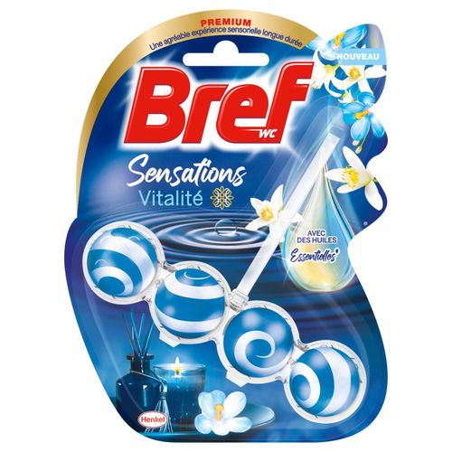 BREF WC Bloc Nettoyant WC Sensations Vitalité - 50g